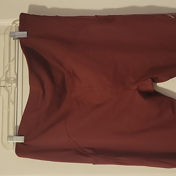 All IN MOTION Garnet Red High Rise Workout Pants Legging 1x Nwt - Picture 5 of 7